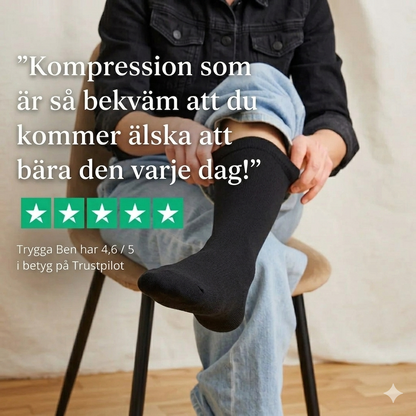 Trygga ben Stödstrumpa